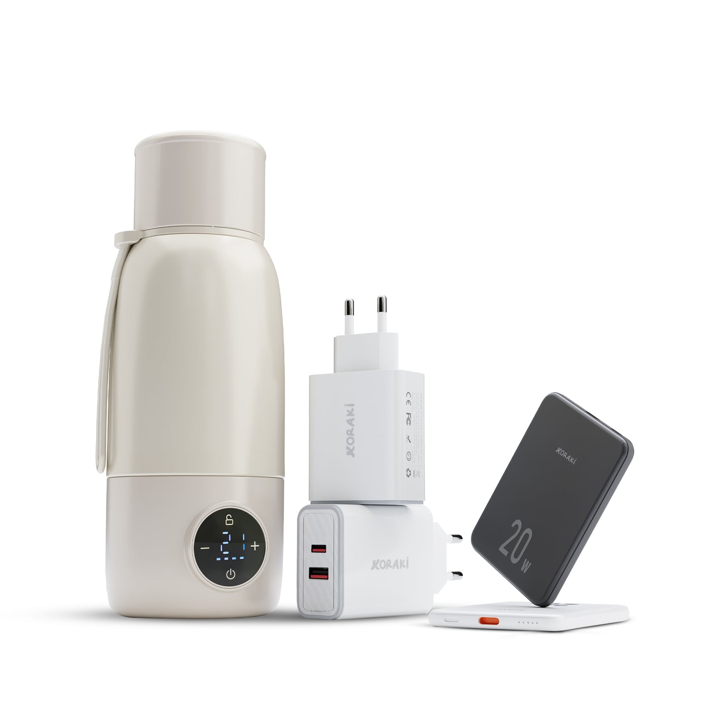 Koraki® Thermosfles Flessenwarmer
